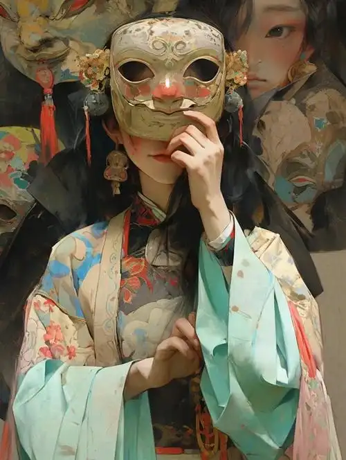 魔道祖师动漫卡片